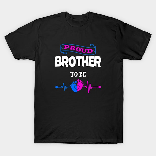 Promoted to Brother T-Shirt by A Zee Marketing